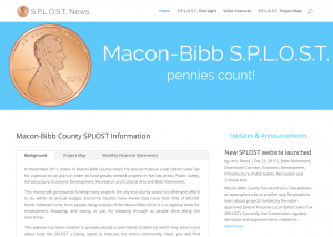 Macon-Bibb SPLOST Website