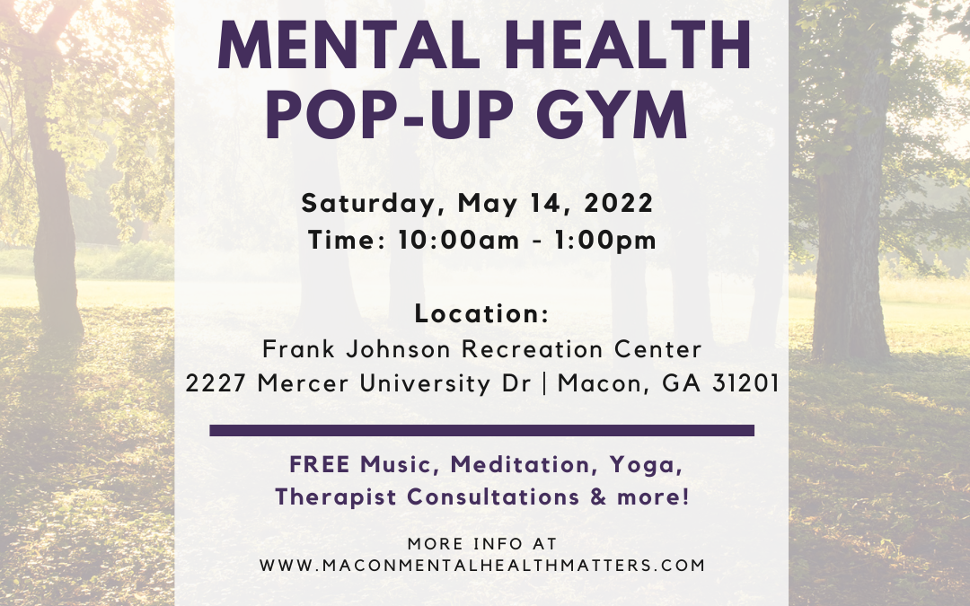 Macon Mental Health Matters brings pop-up gym to Frank Johnson Recreation Center