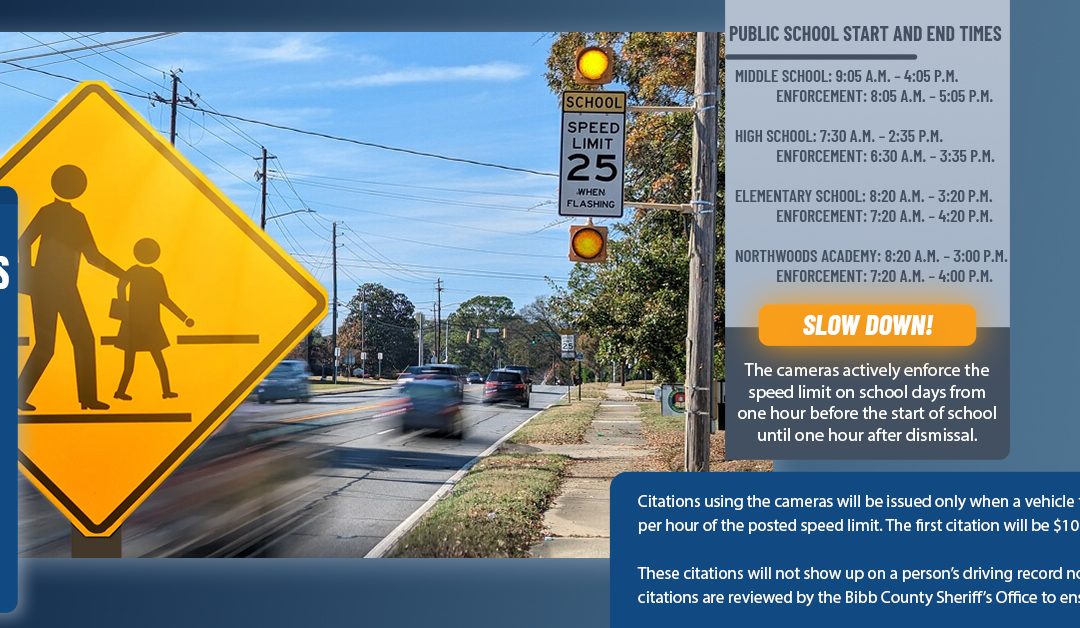 Temporary grace period for camera enforcement of school speed limits