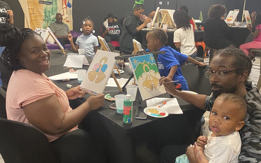 Lead with Literacy celebrates 12 families completing Macon Family Time program